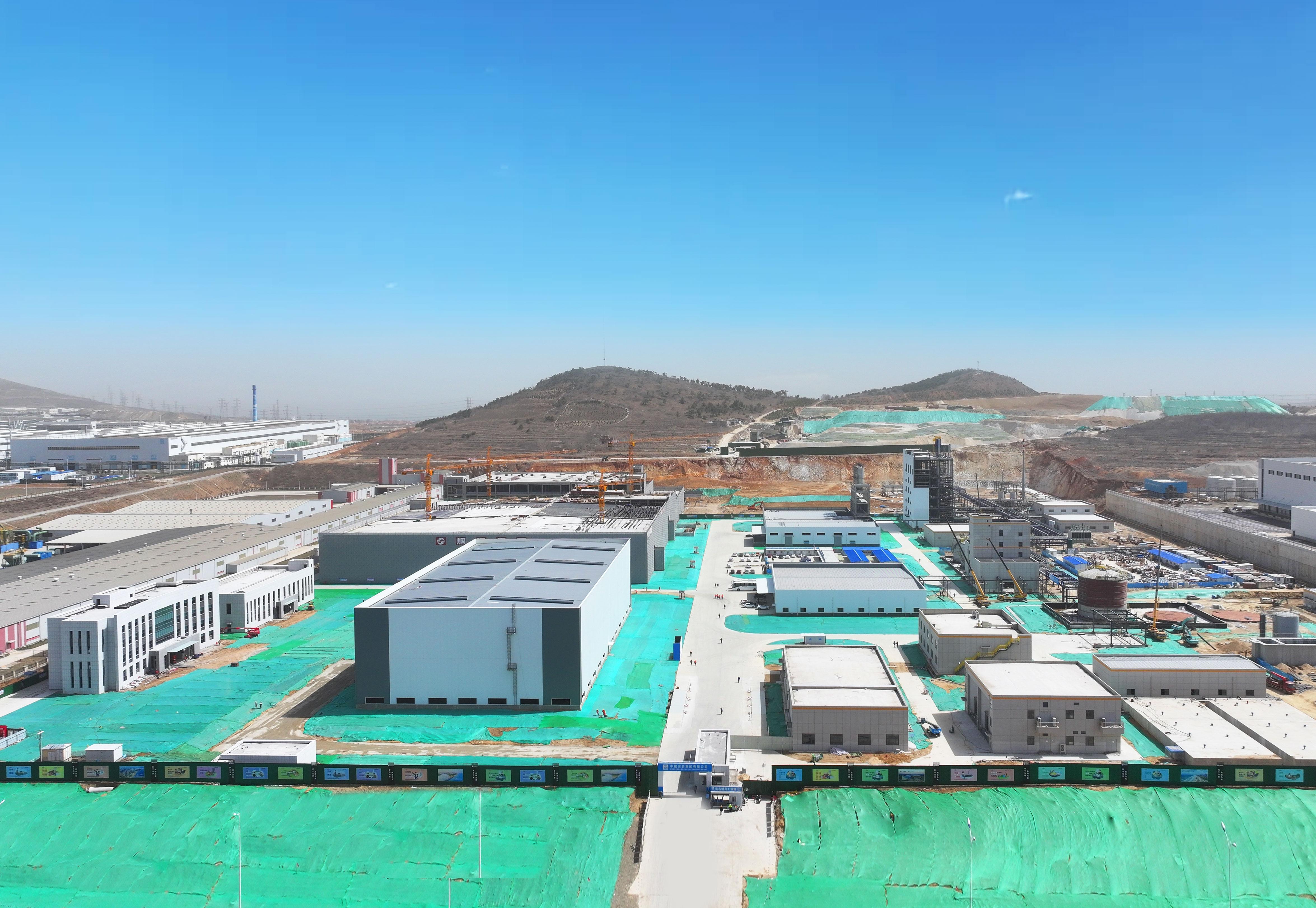 奋进春天里华润高端合成材料制品产业化项目