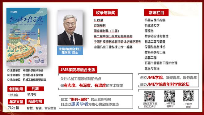 《机械工程学报》、CJME两刊联合征稿 纪念张启先院士诞辰100周年专栏(图9)